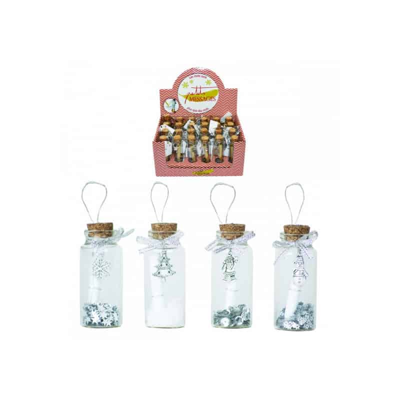 24 flacons à message Noël - Grossiste fleuriste décoration Noël fleurs 24 flacons à message Noël - Grossiste fleuriste décoration Noël fleurs