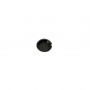 Coupe ronde plastique noir Lua - 2 diamètres