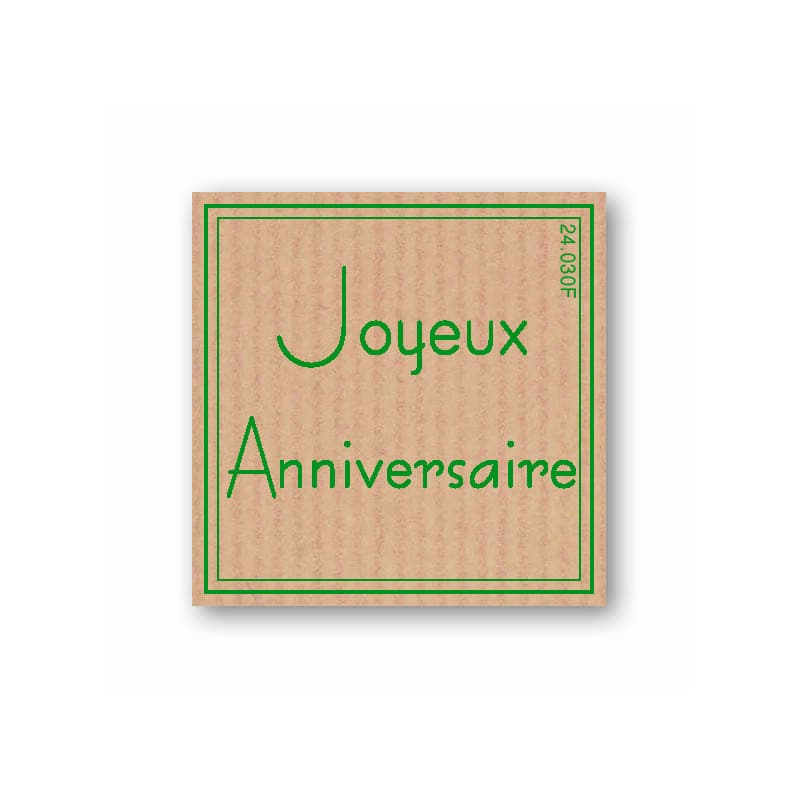 Étiquettes adhésives Joyeux anniversaire - Grossiste fleuriste déco