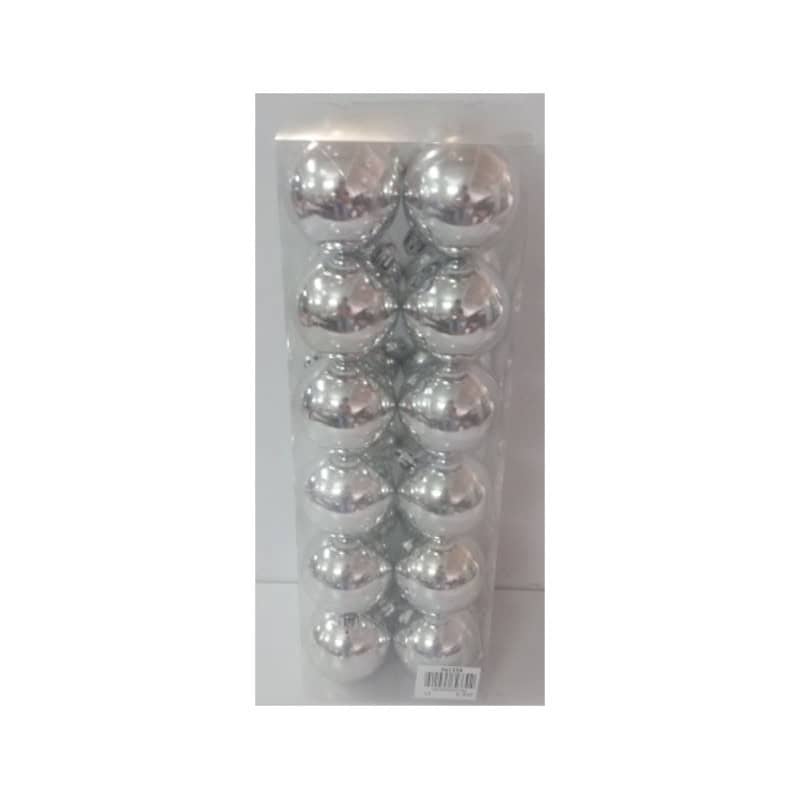 Boîte de 24 boules de Noël - Grossiste fleuriste décoration noel Boîte de 24 boules de Noël - Grossiste fleuriste décoration noel