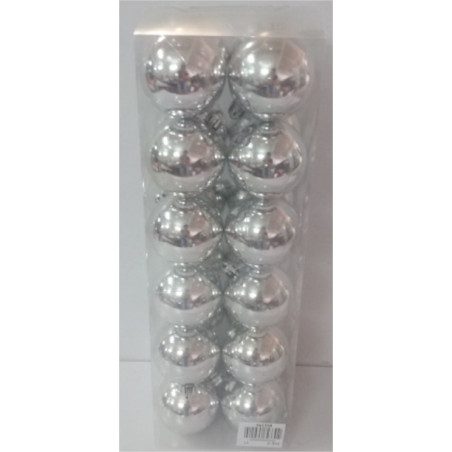 Boîte de 24 boules de Noël - Grossiste fleuriste décoration noel