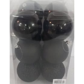 Boîte de 12 boules de Noël - Grossiste pour fleuriste déco rose éternelle