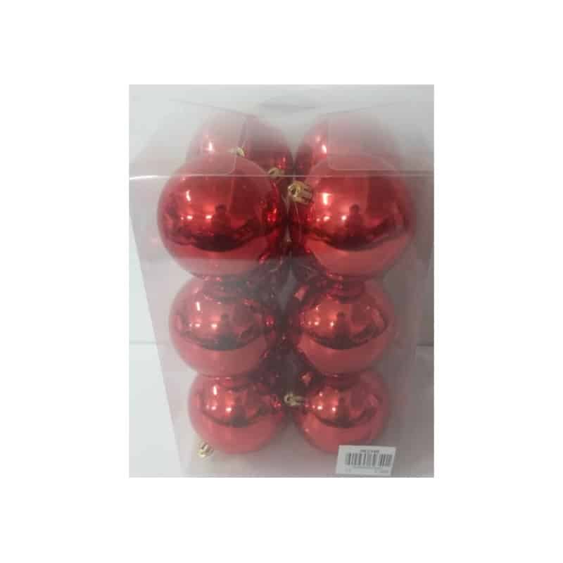 Boîte de 12 boules de Noël - Grossiste pour fleuriste déco rose éternelle Boîte de 12 boules de Noël - Grossiste pour fleuriste déco rose éternelle
