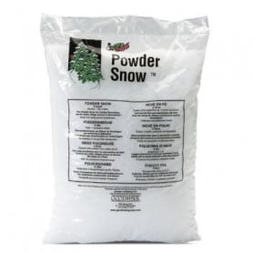 Neige artificielle en poudre sachet de 4 litres - déco noel