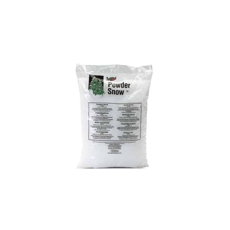 Neige artificielle en poudre sachet de 4 litres - déco noel