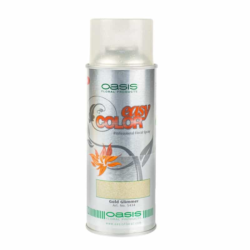 Spray paillettes Oasis Easy Color - Plusieurs couleurs - grossiste fleuriste Spray paillettes Oasis Easy Color - Plusieurs couleurs - grossiste fleuriste