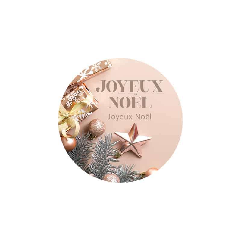 Etiquettes Adhesives Joyeux Noel Grossiste Fleuriste Decoration