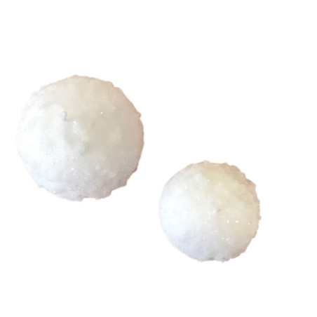 4 bouges Schneeball - Grossiste fleuriste décoration Noel neige bougie