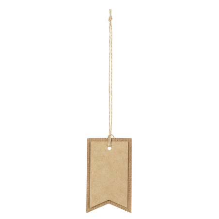 Etiquette Kraft - accessoires fleuriste