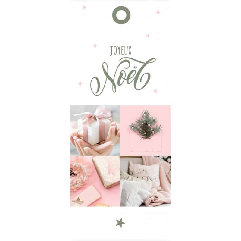 12 cartes de circonstance longues - Grossiste Noël fleuriste décoration