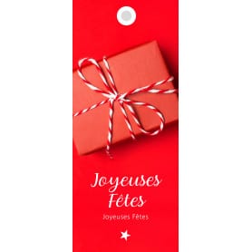 12 cartes de circonstance longues - Grossiste décoration de Noël