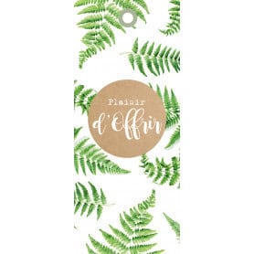 12 cartes de circonstance longues - Grossiste décoration cache-pot