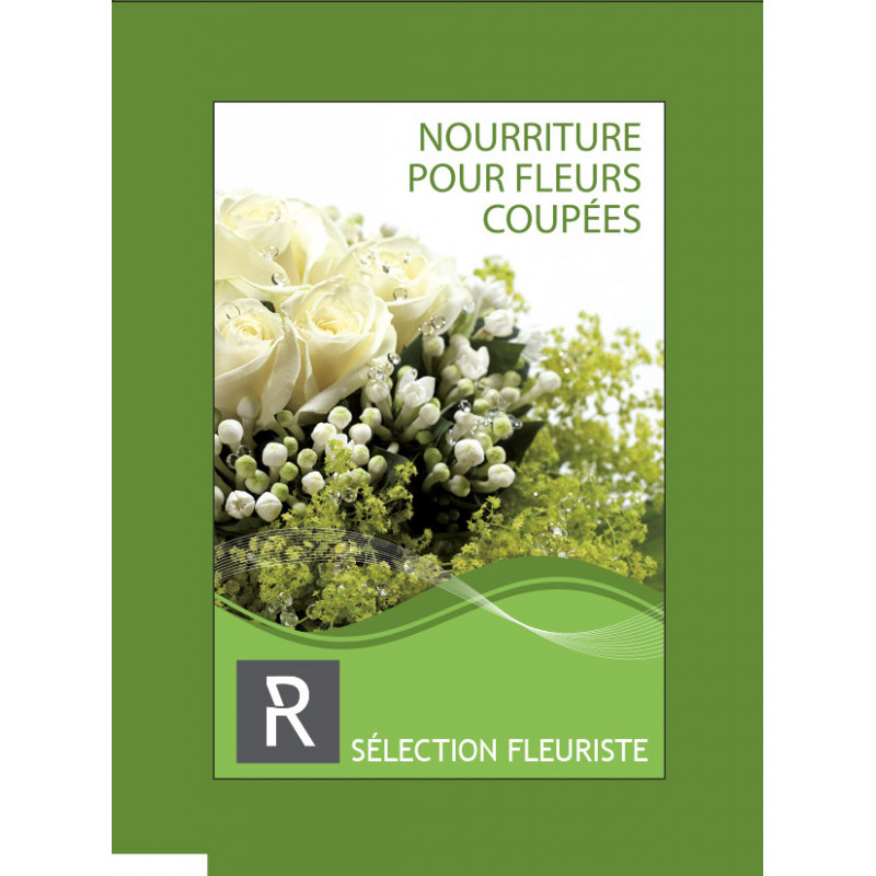 Sachets de nourriture fleurs coupees sélection Renaud