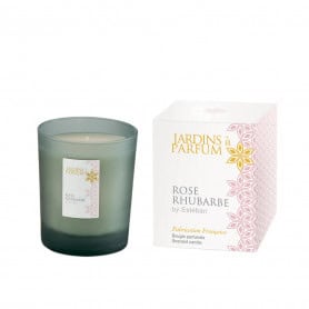 Bougie parfumée Rose Rhubarbe