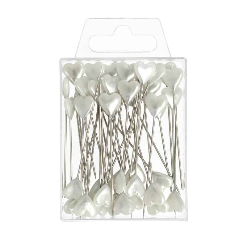 Epingle cœur 10x55mm - Plusieurs couleurs - accessoires fleuristes Epingle cœur 10x55mm - Plusieurs couleurs - accessoires fleuristes