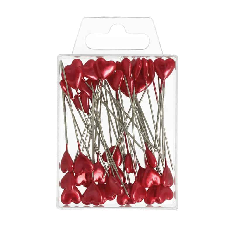 Epingle cœur 10x55mm - Plusieurs couleurs - accessoires fleuristes Epingle cœur 10x55mm - Plusieurs couleurs - accessoires fleuristes