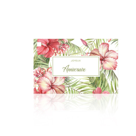 10 cartes de circonstance Joyeux anniversaire - Grossiste fleuriste déco