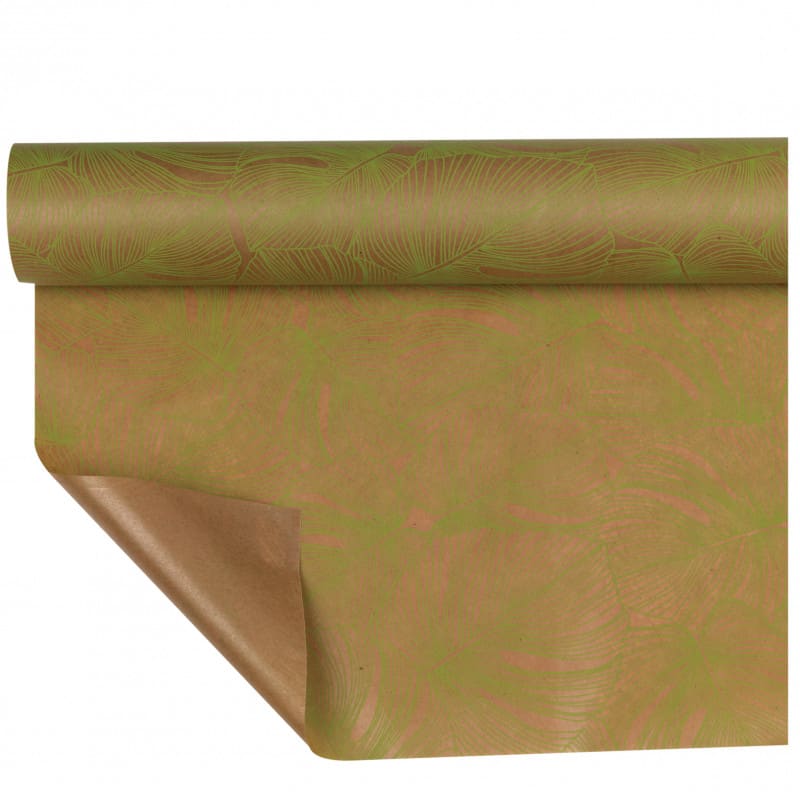 Papier Kraft Pellicule Leaf - emballage fleuriste