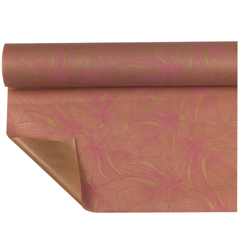 Papier Kraft Pellicule Leaf - emballage fleuriste