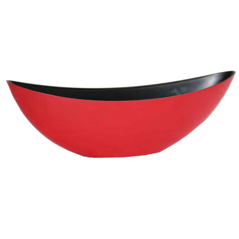 Barque polypro rouge antique - Plusieurs tailles - grossiste fleuriste Barque polypro rouge antique - Plusieurs tailles - grossiste fleuriste