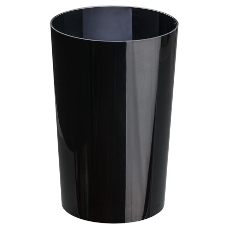 Vase plastique noir