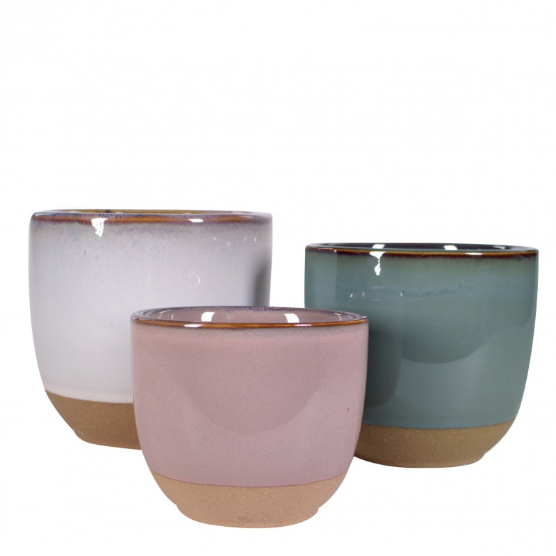 Pot rond Bicolore - Plusieurs tailles Pot rond Bicolore - Plusieurs tailles