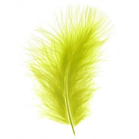 Plume courte Marabout - plumes décoratives - Plusieurs couleurs