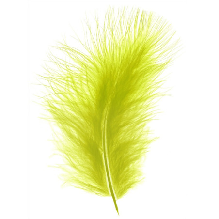 Plume courte Marabout - plumes décoratives - Plusieurs couleurs