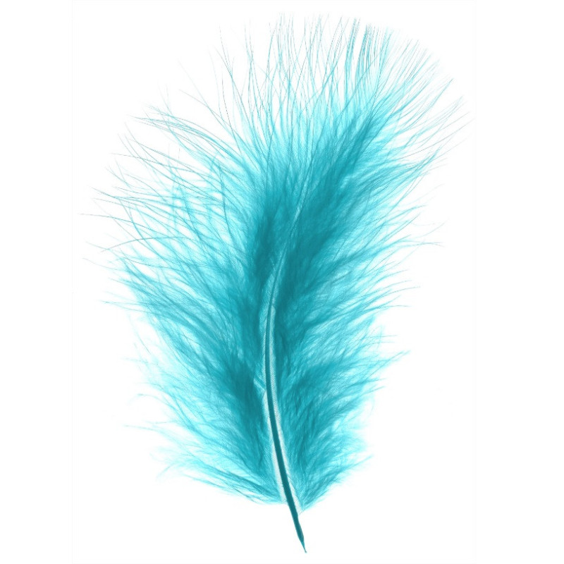Plume courte Marabout - plumes décoratives - Plusieurs couleurs