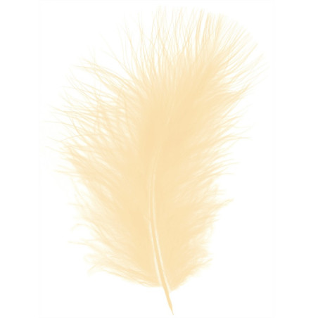 Plume courte Marabout - plumes décoratives - Plusieurs couleurs
