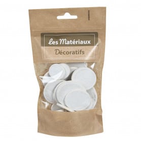 Sachet de tranches de bois Mignia - Grossiste matériel loisirs créatif
