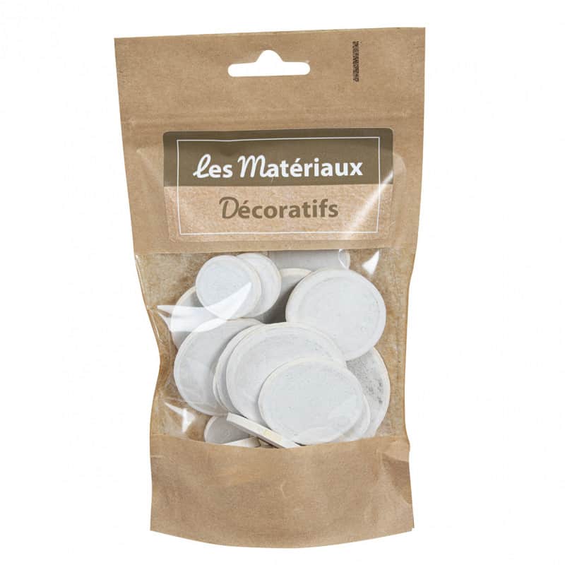 Sachet de tranches de bois Mignia - Grossiste matériel loisirs créatif