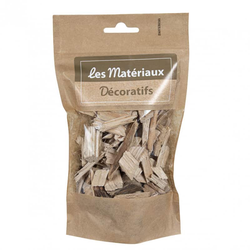 Sachet de copeaux de bois - Grossiste pour fleuriste décoration Sachet de copeaux de bois - Grossiste pour fleuriste décoration