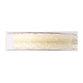 Ruban dentelle Gina - Plusieurs couleurs - 25mm x 20m - grossiste fleuriste