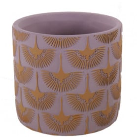 Pot cylindre fantaisie - Grossiste contenant composer décoration fleur