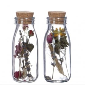 Flacon fleurs séchées Idla - Plusieurs tailles - grossiste verrerie décoration fleurs