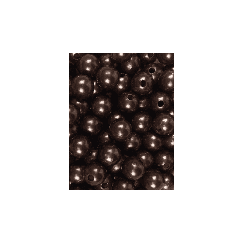 Boite de perles marron Oasis 10 mm - grossiste fleuriste accessoires
