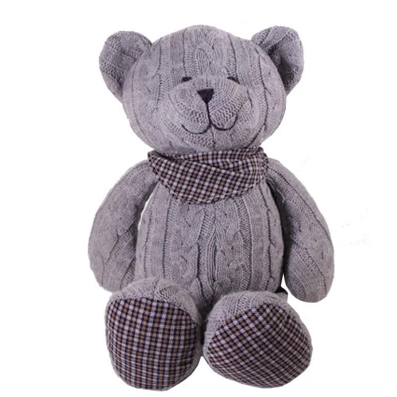 Nounours tricot - Grossiste fleuriste décoration composer peluche Nounours tricot - Grossiste fleuriste décoration composer peluche