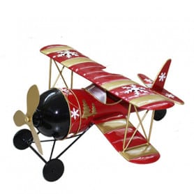 Avion vintage en métal Mark