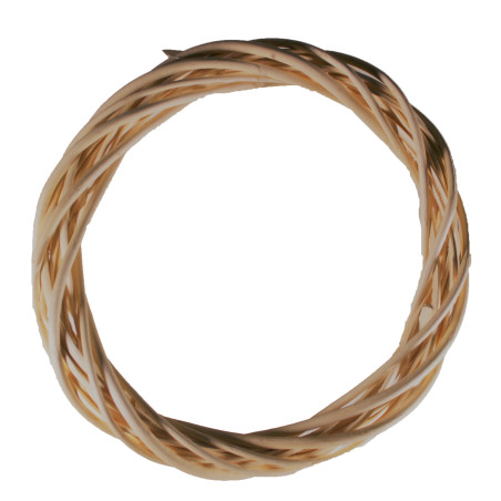 Couronne osier Gauda - D. 30cm - grossiste fleuriste