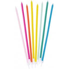 Bougie pique mousse X 50 - Plusieurs couleurs