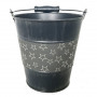 Pot rond avec frise étoiles Félicie-2 tailles