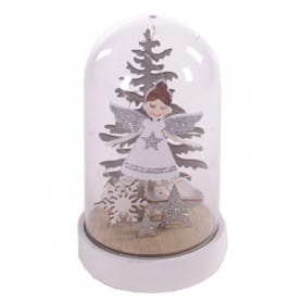 Boule fée - Grossiste fleuriste décoration vitrine figurine Noël