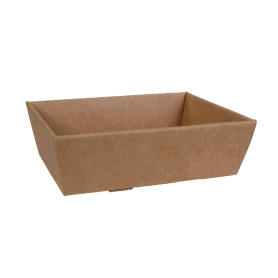 Barquette en carton 2 tailles 3 couleurs - Vando