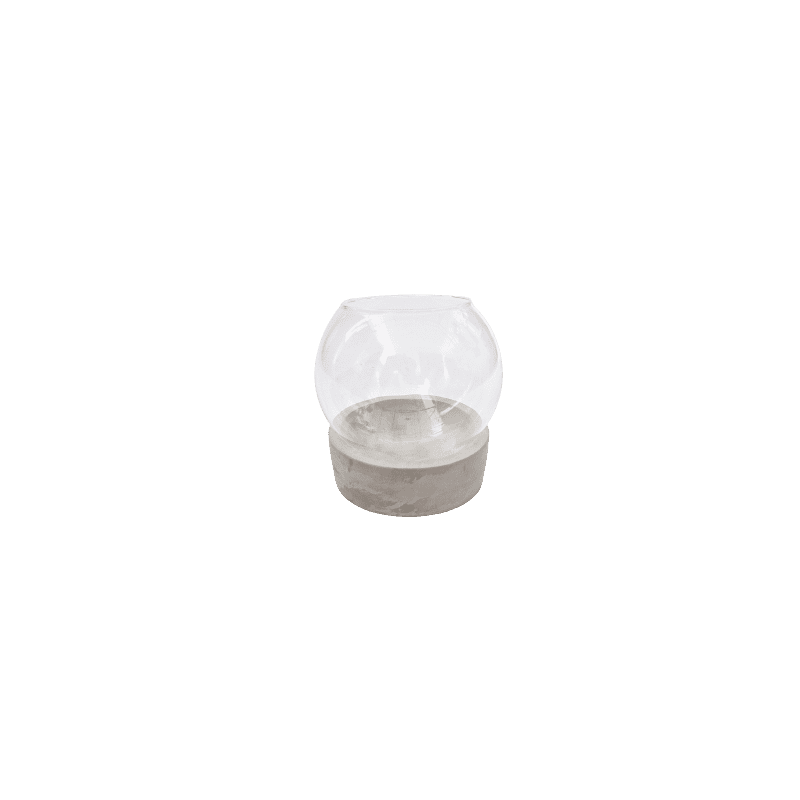 Boule base ciment Galoa - grossiste fleuriste