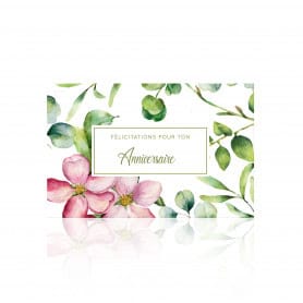 Carte Felicitations Pour Ton Anniversaire Impala X10 Grossiste Carterie Fleuriste