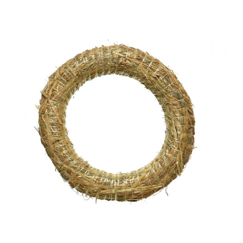 Couronne de paille Juale - Plusieurs tailles - grossiste fleuriste Couronne de paille Juale - Plusieurs tailles - grossiste fleuriste