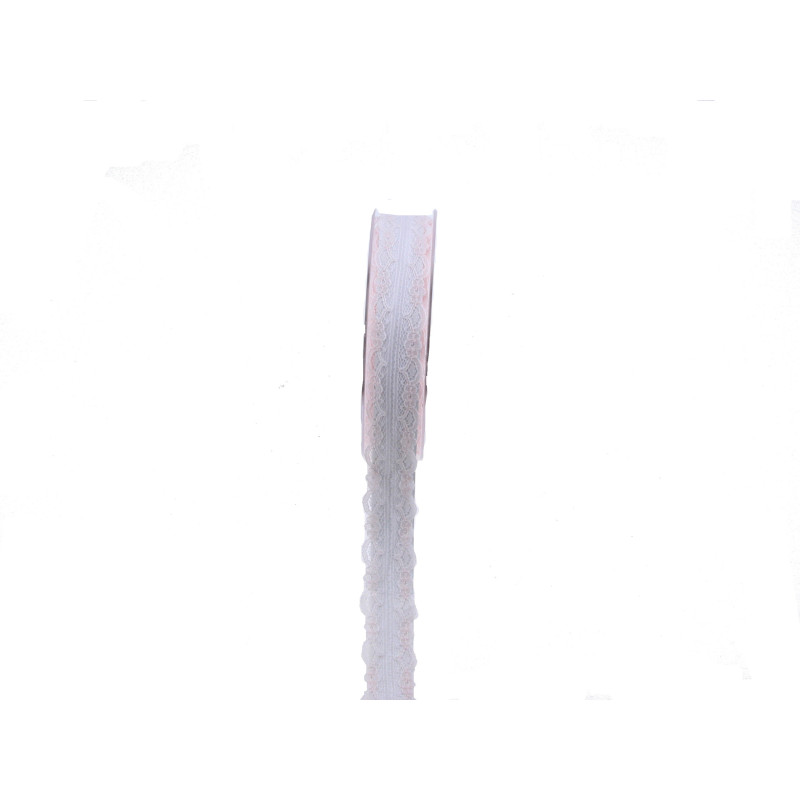 Ruban dentelle Gina - Plusieurs couleurs - 25mm x 20m - grossiste fleuriste