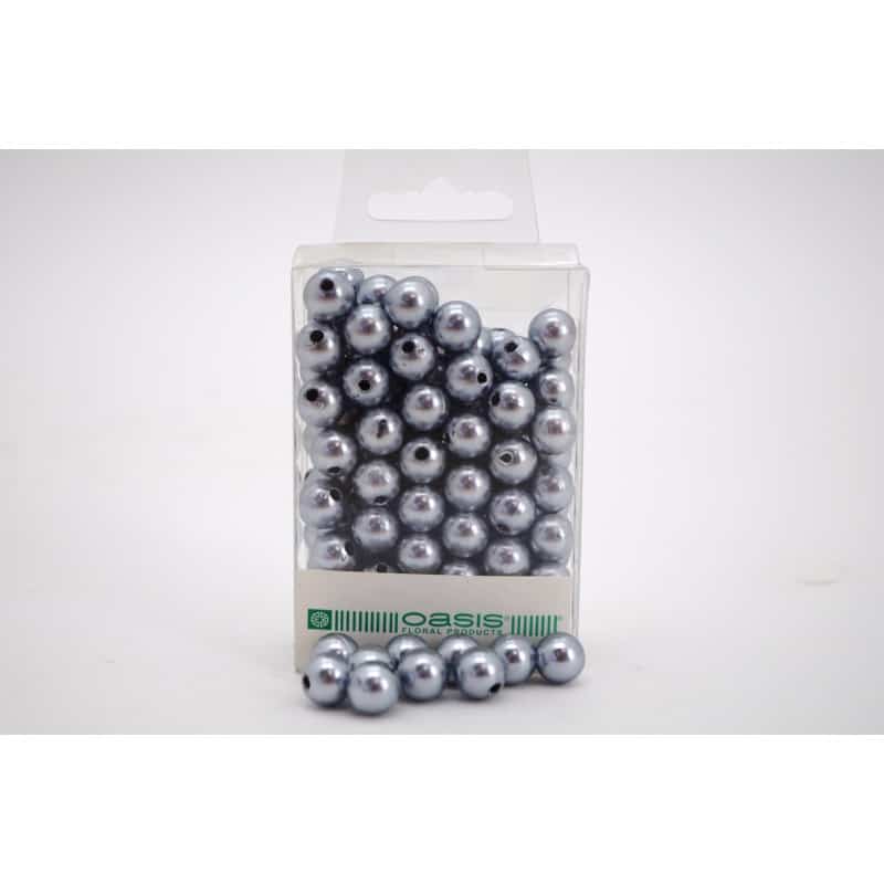 Boite de perles marron Oasis 10 mm - grossiste fleuriste accessoires