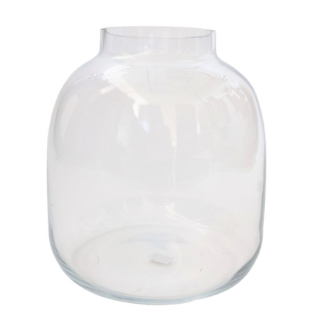Vase Mensa - D. 26cm x H.29cm - grossiste fleuriste verrerie